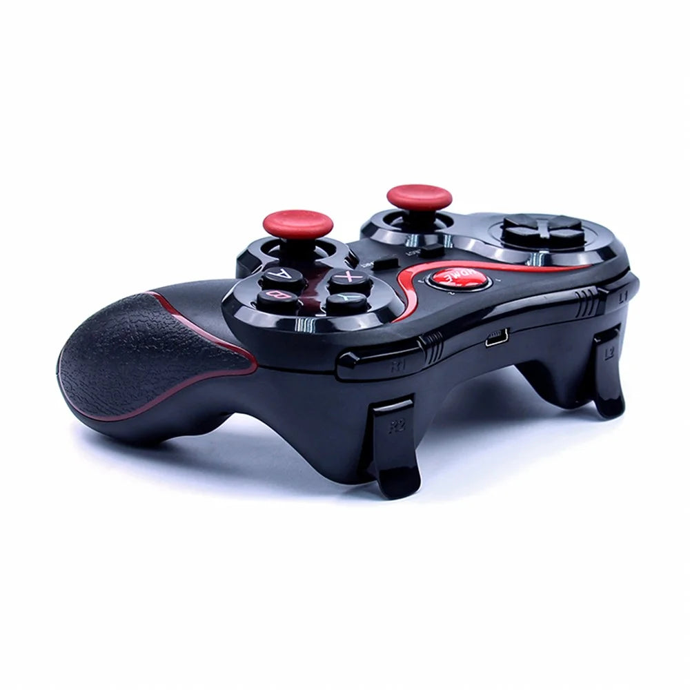 C8S Wireless Bluetooth-compatible Game Controller Gamepad Joystick for iOS Android Etc with Phone Clamp Holder - 6