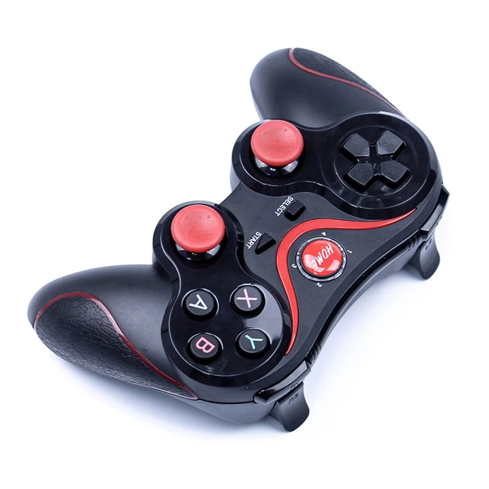 C8S Wireless Bluetooth-compatible Game Controller Gamepad Joystick for iOS Android Etc with Phone Clamp Holder - 7