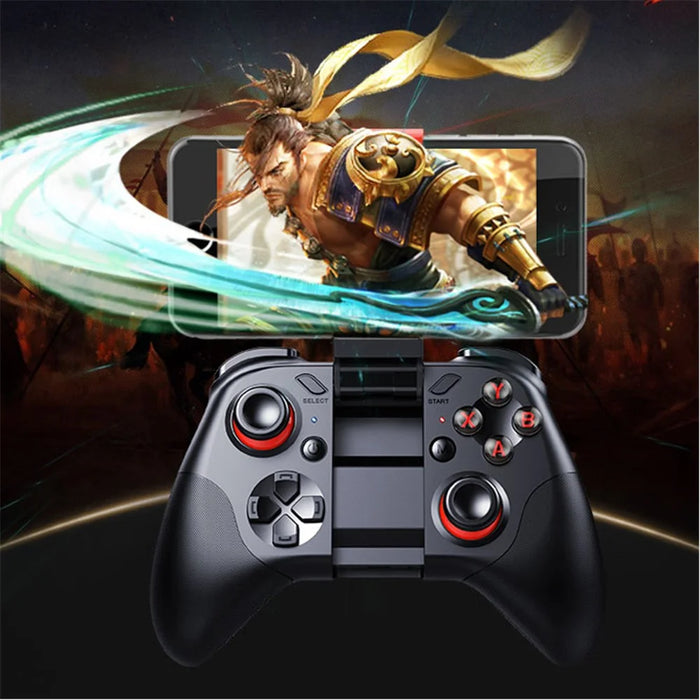 MOCUTE 054 Bluetooth-compatible Crystal Button Remote Controller Game Pad for Smartphone for VR TV BOX - 1