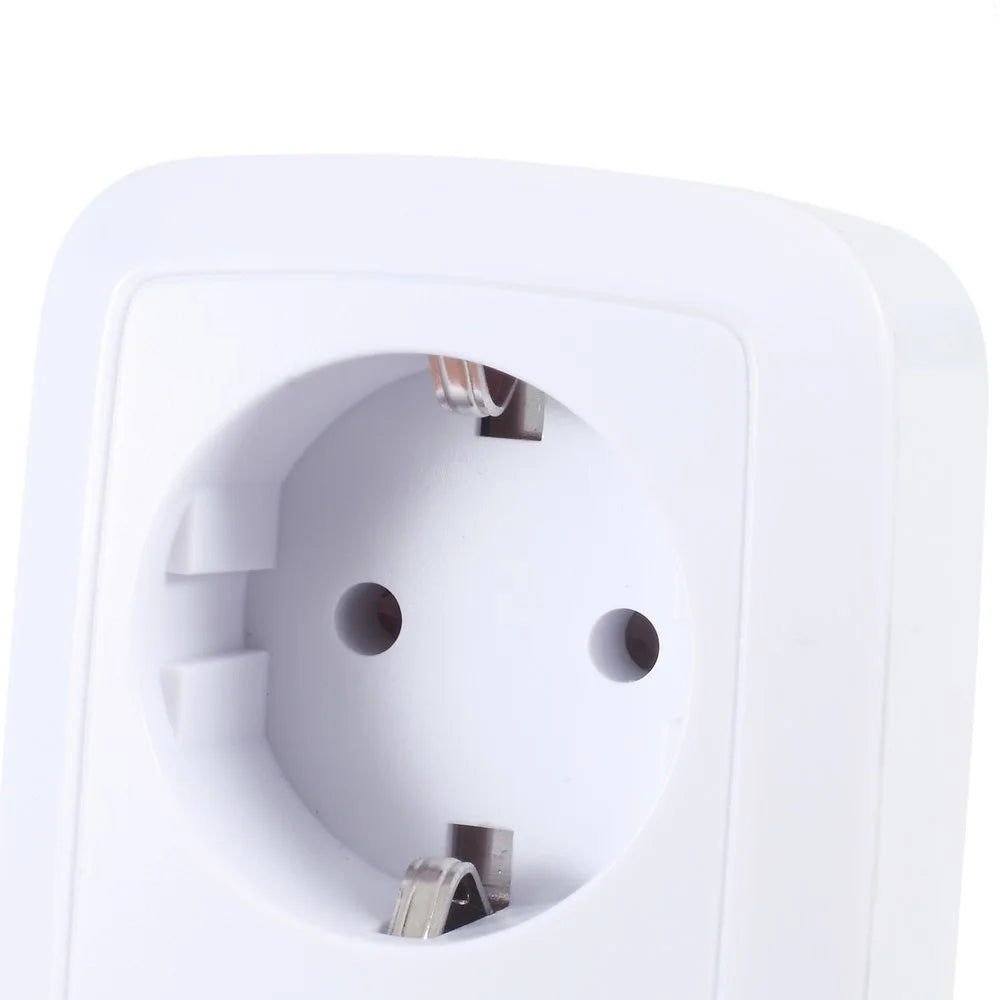 EU Standard Portable WiFi Plug Smart Home/Office Wireless Power Socket for iOS and Android - 4
