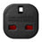 10Pcs / Set UK to EU AC Power Travel Plug Adapter Socket Converters - Black - 4
