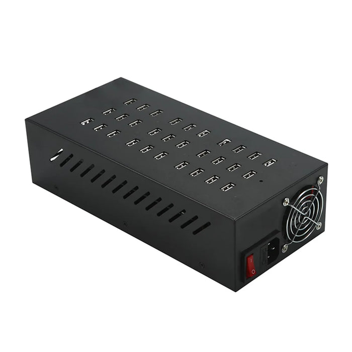 110 / 220V Multi-port USB Hub Quick Charger 30 Ports Charging Station for iPhone iPad - EU Plug - 1