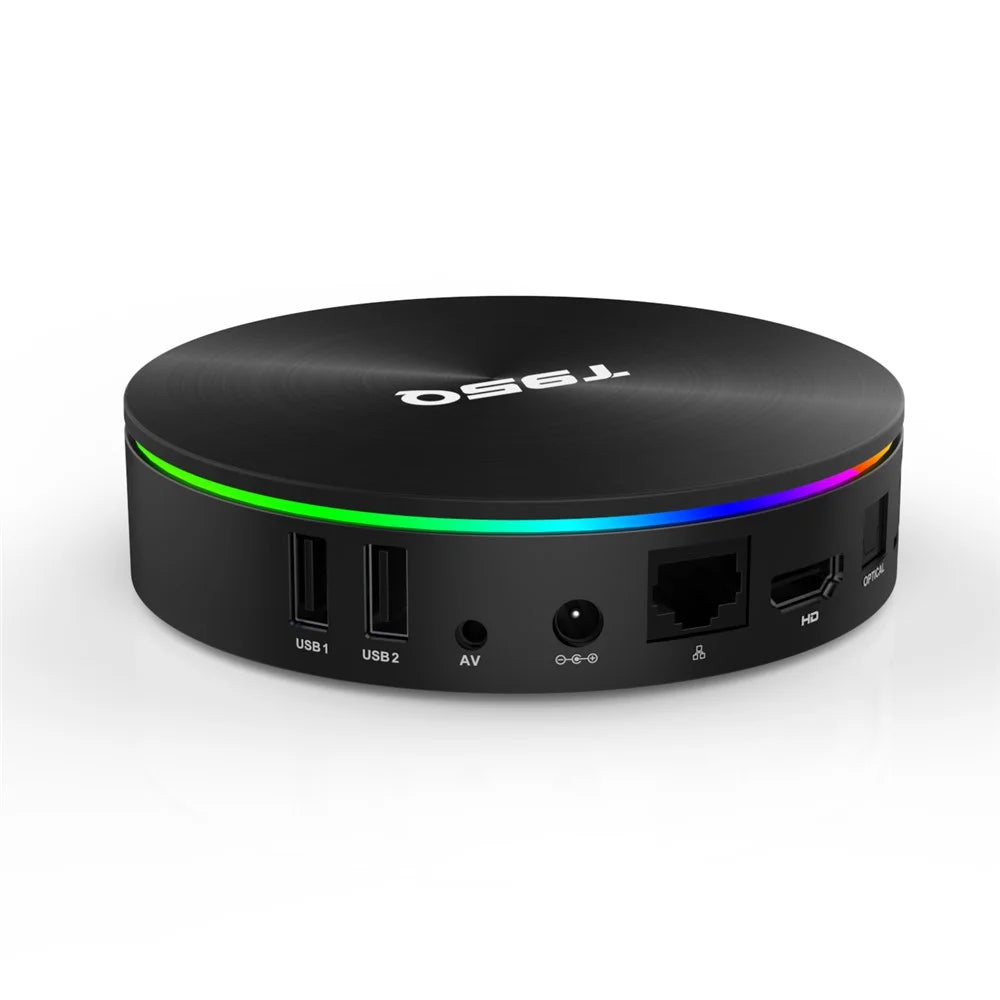 T95Q Quad Core Amlogic S905X2 Android 8.1 TV Box Dual Band WiFi Bluetooth-compatible Media Player 4+64GB - EU Plug - 3
