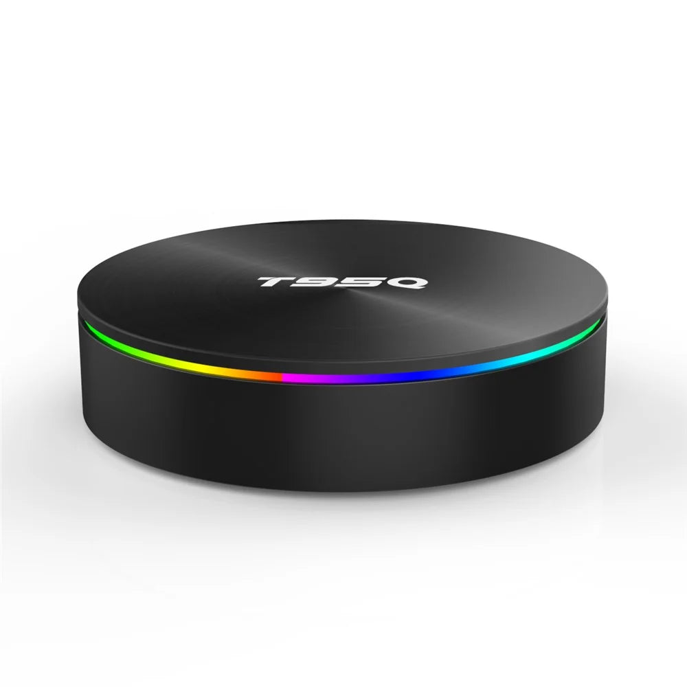 T95Q Quad Core Amlogic S905X2 Android 8.1 TV Box Dual Band WiFi Bluetooth-compatible Media Player 4+64GB - EU Plug - 4