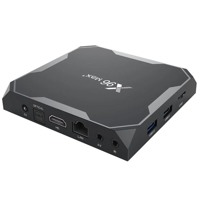 X96 MAX+ Amlogic S905X3 Quad Core Android 9.0 TV Box Bluetooth-compatible WiFi Media Player 4+32GB - AU Plug - 2