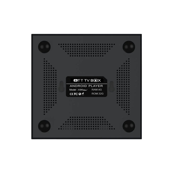 X96 MAX+ Amlogic S905X3 Quad Core Android 9.0 Bluetooth-compatible TV Box WiFi Media Player 4+64GB - US Plug - 5