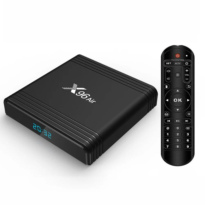X96 Air Android 9.0 Quad Core Amlogic S905X3 TV Box Dual Band WiFi Bluetooth-compatible Media Player 4+32GB - EU Plug - 1