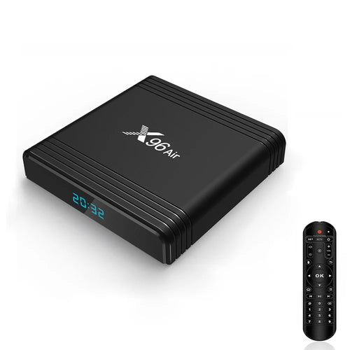 X96 Air Android 9.0 Amlogic S905X3 Quad Core TV Box Dual Band WiFi Bluetooth-compatible Media Player 4+64GB - EU Plug - 1