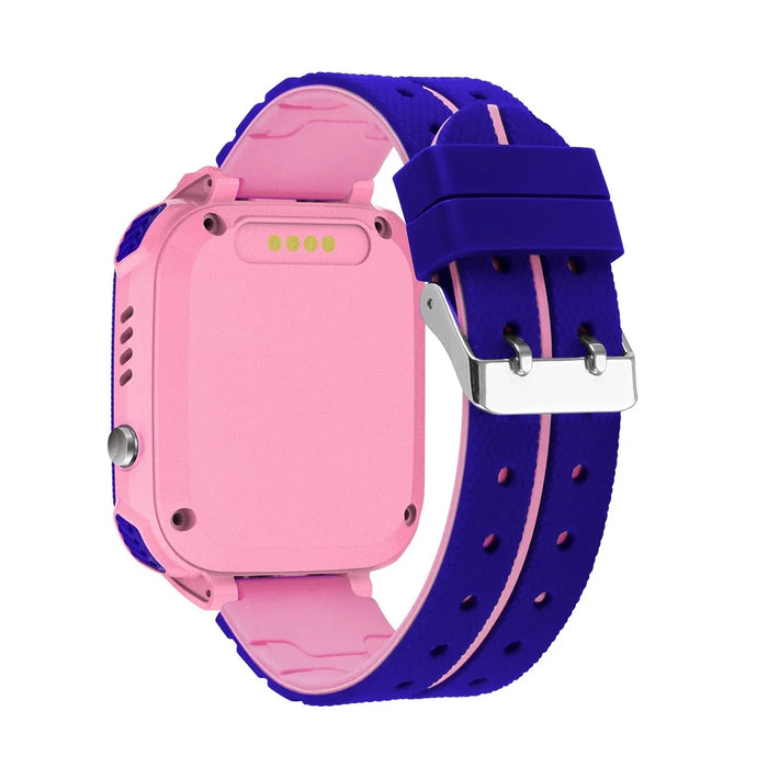 Q12 1.44-inch Touch Screen IP67 Waterproof Smart Watch Multifunction Children Positioning Wrist Watch Bracelet - Pink - 3