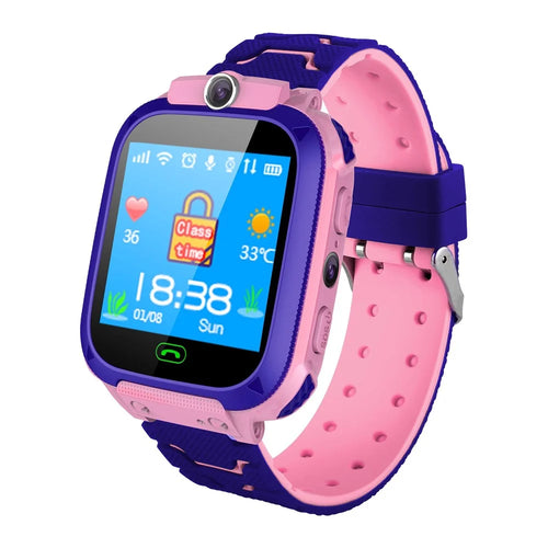 Z5 Kids Children Students Location Daily Life Waterproof Smart Watch - Pink - 1