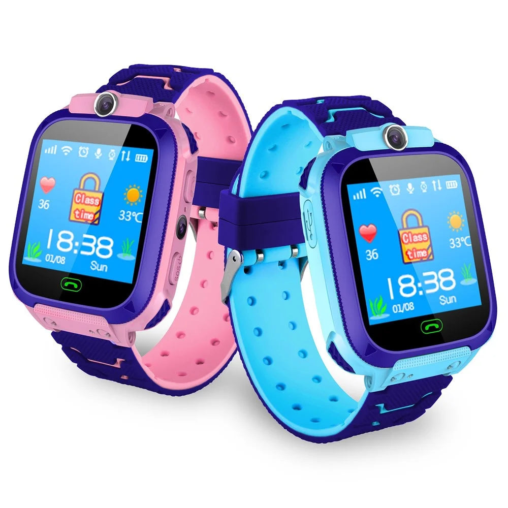 Z5 Kids Children Students Location Daily Life Waterproof Smart Watch - Pink - 2