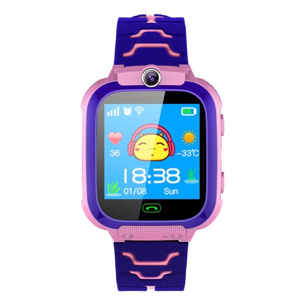 Z5 Kids Children Students Location Daily Life Waterproof Smart Watch - Pink - 3