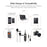 BOYA BY-M1DM Lavalier Microphone 4m Dual Omni-directional Clip-on Lapel Video Mic for iPhone Canon Nikon DSLR - 2