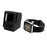 Silicone Desktop Mount Charging Stand for Apple Watch - Black - 5