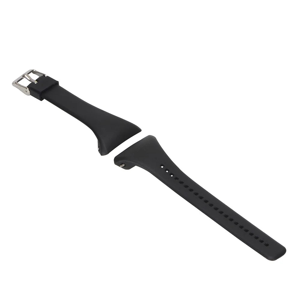 Soft Silicone Wrist Watch Band Strap for Polar FT4 / FT7 - Black - 3