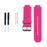 Silicone Watch Strap Replacement for Garmin Vivoactive Approach S2 S4 with Pins and Screwdrivers - Rose - 1