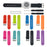 Silicone Watch Strap Replacement for Garmin Vivoactive Approach S2 S4 with Pins and Screwdrivers - Rose - 3