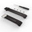 Flexible Silicone Watch Strap for Garmin Forerunner 35, Replacement Wrist Band with Adjustable Pin Buckle - Black - 3