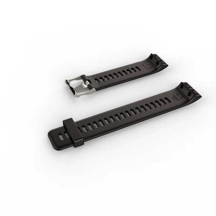 Flexible Silicone Watch Strap for Garmin Forerunner 35, Replacement Wrist Band with Adjustable Pin Buckle - Black - 4