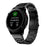 For Garmin Fenix5/Forerunner 935 22mm Stainless Steel Watchband Folding Clasp Wrist Strap Replacement - Black - 2