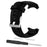 Silicone Watch Strap for Suunto Spartan Sport with Spring Bars and Tool - Black - 1