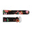 For Fitbit Versa Peony Pattern Genuine Leather Watch Strap Adjustable Wrist Band, Length: 122 + 83mm - Black Background Red Peony - 4
