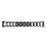 22mm D-shape Rhinestone Decor Alloy Watch Band for Fitbit Versa - Black - 4