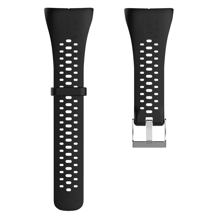 Silicone Smart Watch Band for Polar M400 / M430, Adjustable Sports Wrist Strap with Installation Tools - Black - 2
