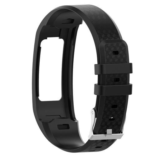 Soft Silicone Watch Band for Garmin Vivofit 1 / Vivofit 2 - Size: L / Black - 1