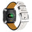 Genuine Leather Wristwatch Band Replacement for Fitbit Versa - White - 1