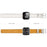 Genuine Leather Wristwatch Band Replacement for Fitbit Versa - White - 4