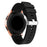 Twill Texture Silicone Watchband Strap for Samsung Galaxy Watch 42mm - Black - 2