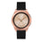 Twill Texture Silicone Watchband Strap for Samsung Galaxy Watch 42mm - Black - 3
