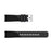 Twill Texture Silicone Watchband Strap for Samsung Galaxy Watch 42mm - Black - 5