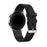 22mm Textured Genuine Leather Watch Strap for Samsung Galaxy Watch 46mm - Black - 1