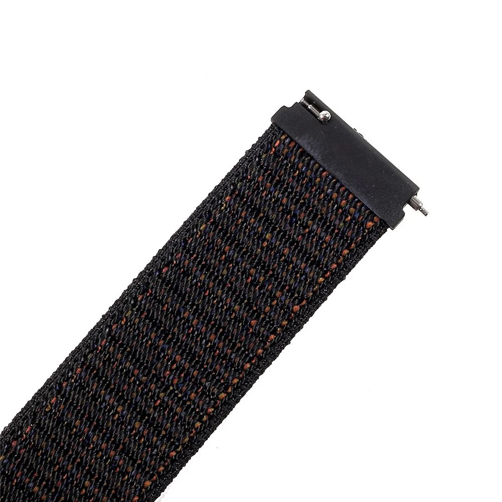 22mm Closure Nylon Watch Strap Replacement for Samsung Galaxy Watch 46mm / Huami Amazfit Watch - Green - 6