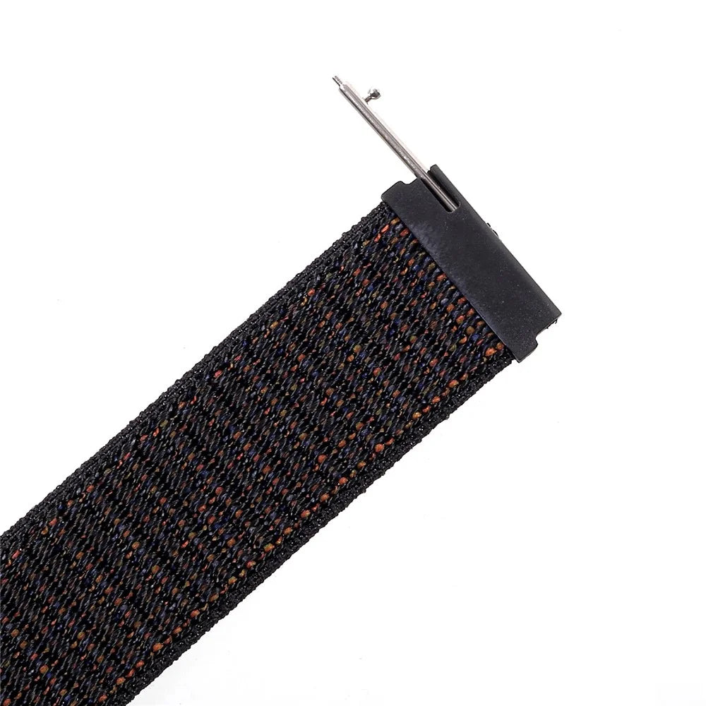 22mm Closure Nylon Watch Strap Replacement for Samsung Galaxy Watch 46mm / Huami Amazfit Watch - Green - 7
