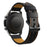 For Huawei Watch GT Microfiber Watchband Replacement Watch Strap - Black - 1