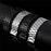 22mm Stainless Steel Watch Band Wrist Strap Replacement for Samsung Galaxy Watch 46mm - Black - 6