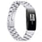 Three Beads Stainless Steel Watch Band Strap for Fitbit Inspire / Inspire HR - Silver - 1