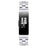 Three Beads Stainless Steel Watch Band Strap for Fitbit Inspire / Inspire HR - Silver - 2