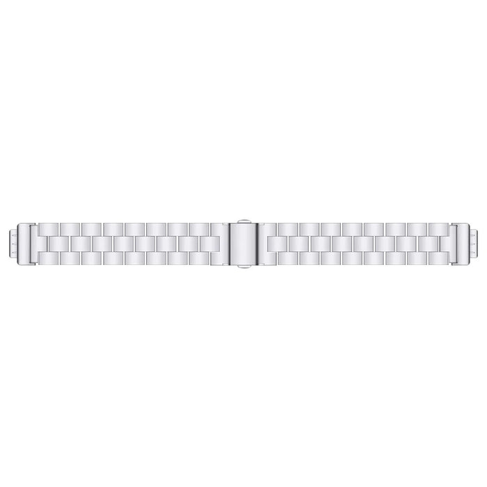 Three Beads Stainless Steel Watch Band Strap for Fitbit Inspire / Inspire HR - Silver - 3