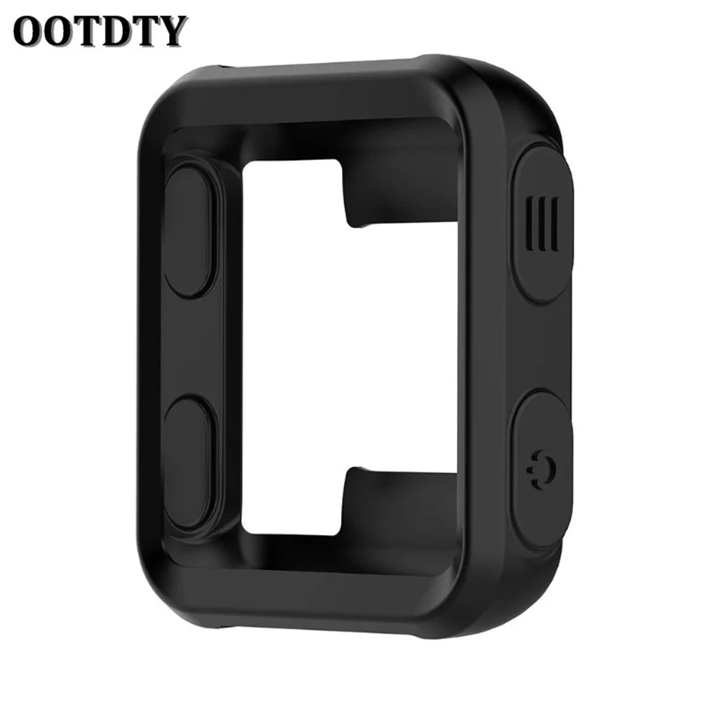Soft Silicone Protector Watch Case for Garmin Forerunner 35 - Black - 2