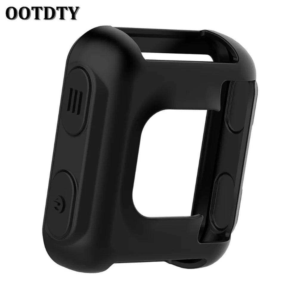 Soft Silicone Protector Watch Case for Garmin Forerunner 35 - Black - 3