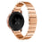 Stainless Steel Watch Band 20mm for Samsung Galaxy Watch Active, Smart Watch Replacement Strap - Rose Gold - 1