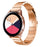 Stainless Steel Watch Band 20mm for Samsung Galaxy Watch Active, Smart Watch Replacement Strap - Rose Gold - 2