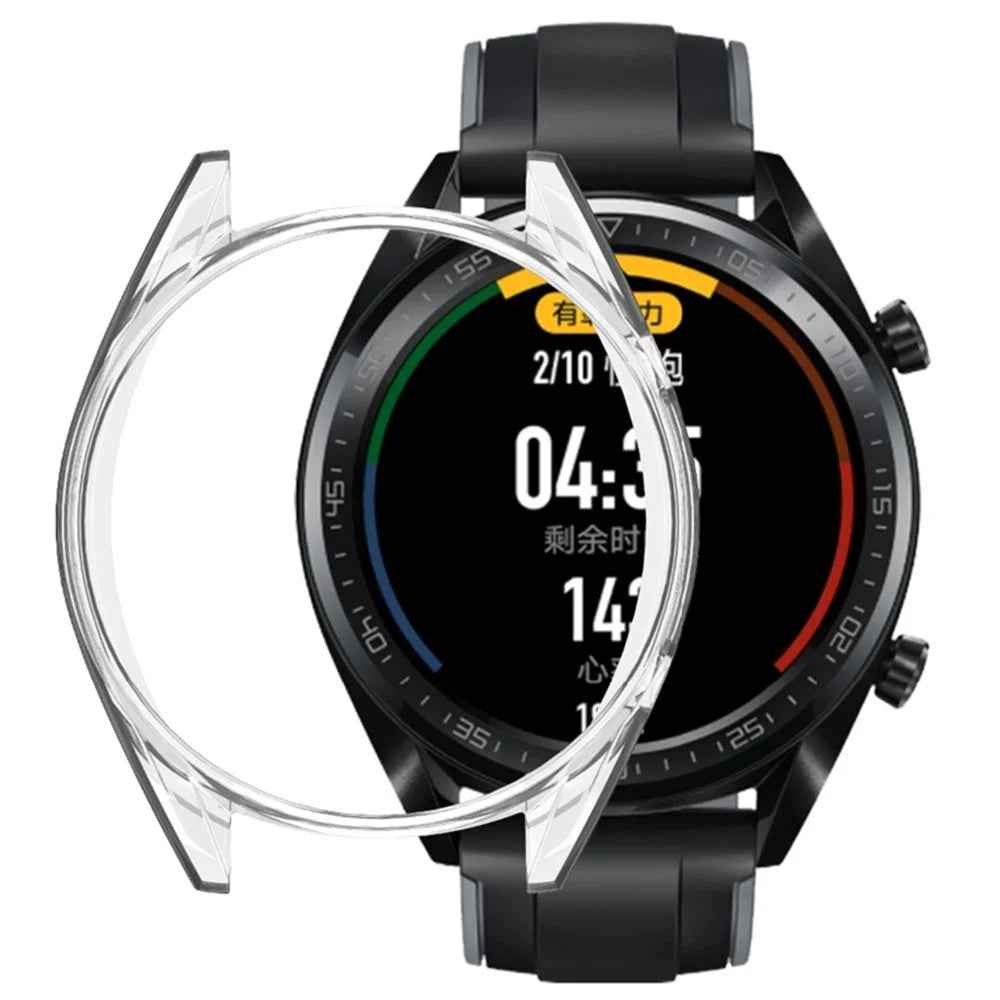 For Huawei Watch GT 46mm Clear TPU Protector Case Watch Cover - 2