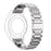 For TicWatch Pro Smart Watch 22mm Stainless Steel Watch Band - Silver - 5