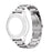 For TicWatch Pro Smart Watch 22mm Stainless Steel Watch Band - Silver - 6