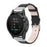 PU Leather Watch Strap with Connector and Tool for Garmin Fenix 7/5/Forerunner 935/Quatix5/Quatix5 Sapphire/Approach S60 - Black - 2